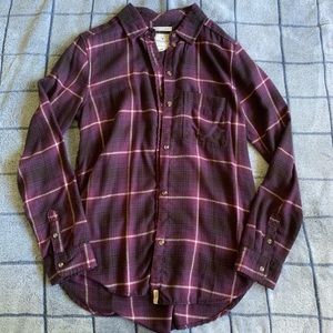 AEO boyfriend flannel shirt